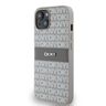 DKNY DKHCP14SPRTHSLE iPhone 14 / 15 / 136.1" beżowy/beige hardcase Leather Mono Stripe & Metal Logo na NearMe.pl