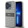 DKNY DKHCP15LPRTHSLE iPhone 15 Pro6.1" beżowy/beige hardcase Leather Mono Stripe & Metal Logo na NearMe.pl