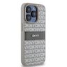 DKNY DKHCP15XPRTHSLE iPhone 15 Pro Max6.7" beżowy/beige hardcase Leather Mono Stripe & Metal Logo na NearMe.pl