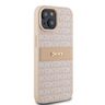 DKNY DKHCP15SPRTHSLP iPhone 15 / 14 / 136.1" różowy/pink hardcase Leather Mono Stripe & Metal Logo na NearMe.pl