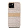 DKNY DKHCP15SPRTHSLP iPhone 15 / 14 / 136.1" różowy/pink hardcase Leather Mono Stripe & Metal Logo na NearMe.pl