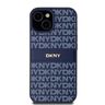 DKNY DKHCP15SPRTHSLB iPhone 15 / 14 / 136.1" niebieski/blue hardcase Leather Mono Stripe & Metal Logo na NearMe.pl