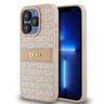DKNY DKHCP15LPRTHSLP iPhone 15 Pro6.1" różowy/pink hardcase Leather Mono Stripe & Metal Logo na NearMe.pl