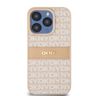DKNY DKHCP15LPRTHSLP iPhone 15 Pro6.1" różowy/pink hardcase Leather Mono Stripe & Metal Logo na NearMe.pl