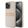 DKNY DKHCP15XPRTHSLP iPhone 15 Pro Max6.7" różowy/pink hardcase Leather Mono Stripe & Metal Logo na NearMe.pl