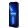 DKNY DKHCP15LPRTHSLB iPhone 15 Pro6.1" niebieski/blue hardcase Leather Mono Stripe & Metal Logo na NearMe.pl