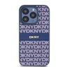DKNY DKHCP15LPRTHSLB iPhone 15 Pro6.1" niebieski/blue hardcase Leather Mono Stripe & Metal Logo na NearMe.pl