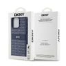 DKNY DKHCP15XPRTHSLB iPhone 15 Pro Max6.7" niebieski/blue hardcase Leather Mono Stripe & Metal Logo na NearMe.pl