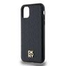 DKNY DKHMN61PSHRPSK iPhone 11 / Xr 6.1"czarny/black hardcase Leather Monogram Pattern Metal Logo MagSafe na NearMe.pl