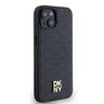 DKNY DKHMP14SPSHRPSK iPhone 14 / 15 / 13czarny/black hardcase Leather Monogram Pattern Metal Logo MagSafe na NearMe.pl
