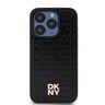 DKNY DKHMP15LPSHRPSK iPhone 15 Pro6.1" czarny/black hardcase Leather Pattern Monogram Metal Logo MagSafe na NearMe.pl