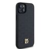 DKNY DKHMP15SPSHRPSK iPhone 15 / 14 / 136.1" czarny/black hardcase Leather Pattern Metal Logo MagSafe na NearMe.pl