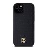 DKNY DKHMP15MPSHRPSK iPhone 15 Plus /14 Plus 6.7" czarny/black hardcase Leather Monogram Pattern Metal Logo MagSafe na NearMe.pl