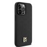 DKNY DKHMP15XPSHRPSK iPhone 15 Pro Max6.7" czarny/black hardcase Leather Monogram Pattern Metal Logo MagSafe na NearMe.pl