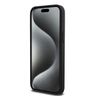 DKNY DKHMP15XPSHRPSK iPhone 15 Pro Max6.7" czarny/black hardcase Leather Monogram Pattern Metal Logo MagSafe na NearMe.pl