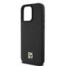 DKNY DKHMP15XPSHRPSK iPhone 15 Pro Max6.7" czarny/black hardcase Leather Monogram Pattern Metal Logo MagSafe na NearMe.pl
