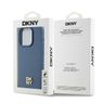 DKNY DKHMP15LPSHRPSB iPhone 15 Pro6.1" niebieski/blue hardcase Leather Monogram Pattern Metal Logo MagSafe na NearMe.pl