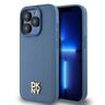 DKNY DKHMP15LPSHRPSB iPhone 15 Pro6.1" niebieski/blue hardcase Leather Monogram Pattern Metal Logo MagSafe na NearMe.pl
