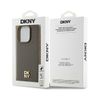 DKNY DKHMP14XPSHRPSW iPhone 14 Pro Max6.7" brązowy/brown hardcase Leather Pattern Metal Logo MagSafe na NearMe.pl