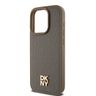 DKNY DKHMP15XPSHRPSW iPhone 15 Pro Max6.7" brown/brown hardcase Leather Pattern Metal Logo MagSafe na NearMe.pl