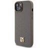 DKNY DKHMP15SPSHRPSW iPhone 15 / 14 / 136.1" brązowy/brown hardcase Leather Pattern Metal Logo MagSafe na NearMe.pl