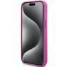 DKNY DKHMP15SPSHRPSP iPhone 15 / 14 / 136.1" różowy/pink hardcase Leather Pattern Metal Logo MagSafe na NearMe.pl