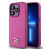 DKNY DKHMP15LPSHRPSP iPhone 15 Pro6.1" różowy/pink hardcase Leather Monogram Pattern Metal Logo MagSafe na NearMe.pl