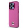DKNY DKHMP15LPSHRPSP iPhone 15 Pro6.1" różowy/pink hardcase Leather Monogram Pattern Metal Logo MagSafe na NearMe.pl