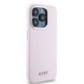 DKNY DKHMP15LSMCHLP iPhone 15 Pro 6.1"różowy/pink hardcase Liquid Silicone Small Metal Logo MagSafe na NearMe.pl