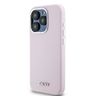 DKNY DKHMP15LSMCHLP iPhone 15 Pro 6.1"różowy/pink hardcase Liquid Silicone Small Metal Logo MagSafe na NearMe.pl