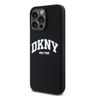 DKNY DKHMP13XSNYACH iPhone 13 Pro Max6.7" czarny/black hardcase Liquid Silicone White Printed Logo MagSafe na NearMe.pl