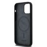 DKNY DKHMP12MSNYACH iPhone 12/12 Pro6.1" czarny/black hardcase Liquid Silicone White Printed Logo MagSafe na NearMe.pl
