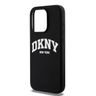 DKNY DKHMP13LSNYACH iPhone 13 Pro / 136.1" czarny/black hardcase Liquid Silicone White Printed Logo MagSafe na NearMe.pl