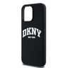 DKNY DKHMP14XSNYACH iPhone 14 Pro Max6.7" czarny/black hardcase Liquid Silicone White Printed Logo MagSafe na NearMe.pl