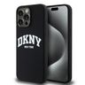 DKNY DKHMP14XSNYACH iPhone 14 Pro Max6.7" czarny/black hardcase Liquid Silicone White Printed Logo MagSafe na NearMe.pl