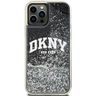 DKNY DKHCP12MLBNAEK iPhone 12/12 Pro6.1" czarny/black hardcase Liquid Glitter Big Logo na NearMe.pl