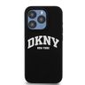 DKNY DKHMP15LSNYACH iPhone 15 Pro6.1" czarny/black hardcase Liquid Silicone White Printed Logo MagSafe na NearMe.pl
