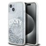 DKNY DKHCP15SLBNAET iPhone 15 / 14 / 136.1" biały/white hardcase Liquid Glitter Big Logo na NearMe.pl
