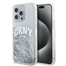 DKNY DKHCP15LLBNAET iPhone 15 Pro6.1" biały/white hardcase Liquid Glitter Big Logo na NearMe.pl