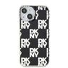DKNY DKHCP15SHDLCEK iPhone 15 / 14 / 136.1" czarny/black hardcase IML Checkered Mono Pattern na NearMe.pl