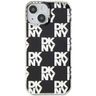 DKNY DKHCP15MHDLCEK iPhone 15 Plus /14 Plus 6.7" czarny/black hardcase IML Checkered Mono Pattern na NearMe.pl