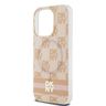 DKNY DKHMP15XHCPTSP iPhone 15 Pro Max6.7" różowy/pink hardcase IML Checkered Mono Pattern & Printed Stripes MagSafe na NearMe.pl