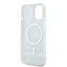 DKNY DKHMP14SHCPTSK iPhone 14 / 15 / 136.1" czarny/black hardcase IML Checkered Mono Pattern & Printed Stripes MagSafe na NearMe.pl