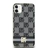 DKNY DKHMN61HCPTSK iPhone 11 / Xr6.1" czarny/black hardcase IML Checkered Mono Pattern & Printed Stripes MagSafe na NearMe.pl