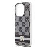 DKNY DKHMP15XHCPTSK iPhone 15 Pro Max6.7" czarny/black hardcase IML Checkered Mono Pattern & Printed Stripes MagSafe na NearMe.pl