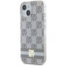 DKNY DKHMP14SHCPTSE iPhone 14 / 15 / 136.1" beżowy/beige hardcase IML Checkered Mono Pattern & Printed Stripes MagSafe na NearMe.pl