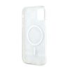 DKNY DKHMN61HCPTSE iPhone 11 / Xr6.1" beżowy/beige hardcase IML Checkered Mono Pattern & Printed Stripes MagSafe na NearMe.pl