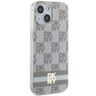 DKNY DKHMP15SHCPTSE iPhone 15 / 14 / 136.1" beżowy/beige hardcase IML Checkered Mono Pattern & Printed Stripes MagSafe na NearMe.pl