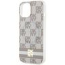 DKNY DKHMP15SHCPTSE iPhone 15 / 14 / 136.1" beżowy/beige hardcase IML Checkered Mono Pattern & Printed Stripes MagSafe na NearMe.pl