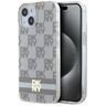 DKNY DKHMP15SHCPTSE iPhone 15 / 14 / 136.1" beżowy/beige hardcase IML Checkered Mono Pattern & Printed Stripes MagSafe na NearMe.pl
